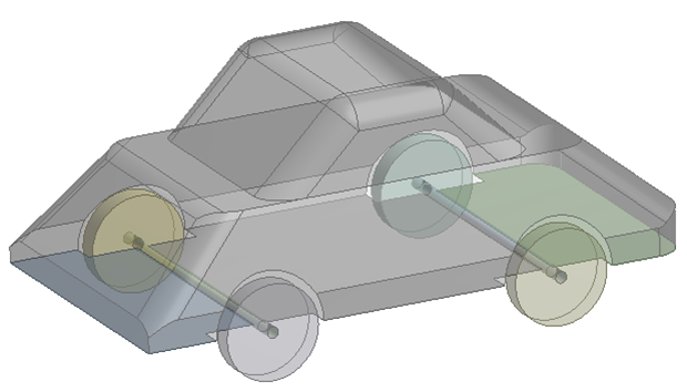 workbench LS-DYNA中汽车碰撞实例的图2